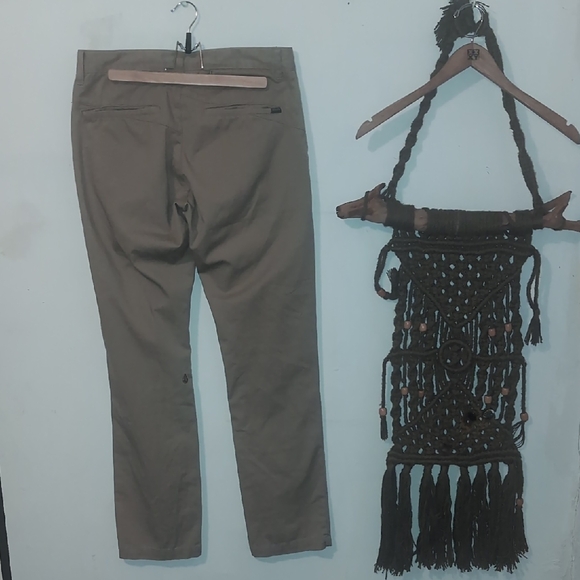 Men's Stretch Chino Pants - Khaki - Picture 6 of 13